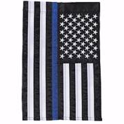 Flag-Garden-Thin Blue Line (12 x 18) | SHOPtheWORD