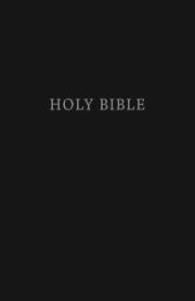 KJV Large Print Pew Bible (Comfort Print)-Black Hardcover | SHOPtheWORD