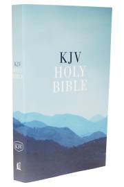 KJV Value Outreach Bible-Blue Scenic Softcover | SHOPtheWORD