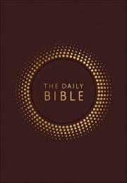 NIV The Daily Bible In Chronological Order-Burgundy Milano Softone | SHOPtheWORD