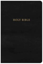 NKJV Large Print Personal Size Reference Bible-Classic Black LeatherTouch | SHOPtheWORD