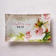 Trinket Tray-Delight In Every New Day (6 1/8" x 3 3/4") | SHOPtheWORD