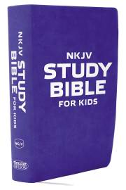 NKJV Study Bible For Kids-Flexicover | SHOPtheWORD
