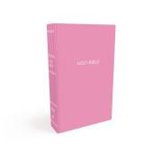 NKJV Gift & Award Bible (Comfort Print)-Pink Leatherflex | SHOPtheWORD