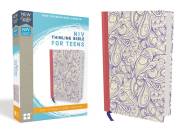 NIV Thinline Bible For Teens (Comfort Print)-Purple Paisley Hardcover | SHOPtheWORD