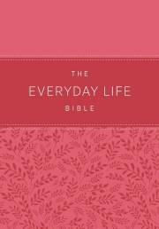 Amplified The Everyday Life Bible-Light Pink Euroluxe | SHOPtheWORD