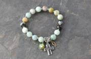 Bracelet-Eden Merry-Story-John 3:16 Cross-Stretchable | SHOPtheWORD