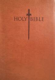 KJVER Sword Value Thinline Bible/Large Print-Tan Ultrasoft | SHOPtheWORD