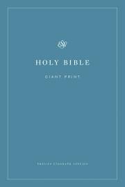 ESV Economy Bible/Giant Print-Blue Softcover | SHOPtheWORD