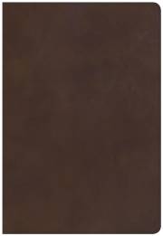 NKJV Super Giant Print Reference Bible-Brown Genuine Leather Indexed | SHOPtheWORD