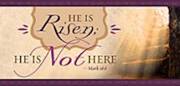 Offering Envelope-He Is Not Here (Mark 16:6 KJV) (Easter) (Pack Of 100) | SHOPtheWORD