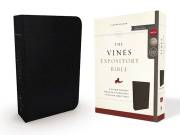 NKJV The Vines Expository Bible-Black Bonded Leather | SHOPtheWORD
