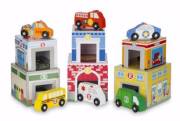 Nesting & Sorting Buildings & Vehicles (12 Pieces) (Ages 3+) | SHOPtheWORD