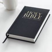KJV Pew Bible-Black Hardcover | SHOPtheWORD