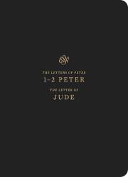 ESV Scripture Journal: 1-2 Peter And Jude-Black Softcover | SHOPtheWORD