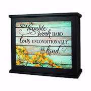 Light Box-Large-Be Kind (9 x 10.75 x 4.5)-Black | SHOPtheWORD