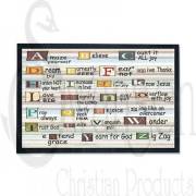 Doormat-Alphabet Faith (28" x 18") | SHOPtheWORD