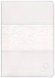 Span-RVR 1960 Love Languages Devotional Bible-White Duotone | SHOPtheWORD