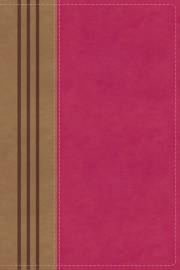 NIV Biblical Theology Study Bible (Comfort Print)-Raspberry/Tan LeatherSoft Indexed | SHOPtheWORD