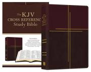 KJV Cross Reference Study Bible/Compact-Mahogany Cross Softcover | SHOPtheWORD