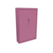 NKJV Compact Large Print Reference Bible (Comfort Print)-Pink Leathersoft | SHOPtheWORD