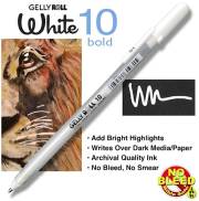 Pen-Gelly Roll Classic (10) Bold-White | SHOPtheWORD
