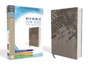 NIV Thinline Bible For Kids/Large Print (Comfort Print)-Gray Cloth Over Board | SHOPtheWORD