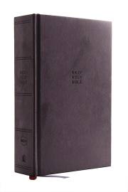 NKJV Single-Column Reference Bible (Comfort Print)-Gray Cloth Over Board | SHOPtheWORD