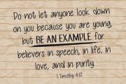 Cards-Pass It On-Be An Example (3" x 2") (Pack Of 25) | SHOPtheWORD