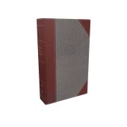 NKJV Super Giant Print Reference Bible (Comfort Print)-Gray/Crimson Cloth Over Board | SHOPtheWORD