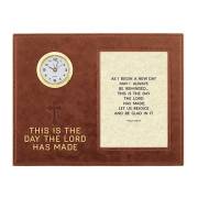 Framed Clock-Table-This Is The Day (9" X 7") | SHOPtheWORD