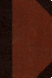 ESV Journaling New Testament-Inductive Edition-Brown/Cordovan Portfolio Design TruTone | SHOPtheWORD