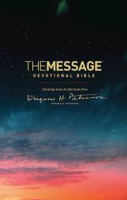 The Message Devotional Bible-Hardcover | SHOPtheWORD