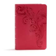 KJV Large Print Compact Reference Bible-Pink LeatherTouch | SHOPtheWORD