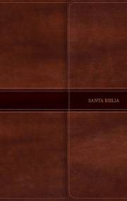 Span-RVR 1960 Ultrathin Bible (Biblia Ultrafina)-Brown Bonded Leather w/Magnetic Flap | SHOPtheWORD