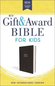 NIV Gift & Award Bible For Kids (Comfort Print)-Black Flexcover | SHOPtheWORD