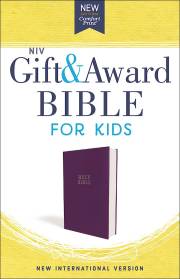 NIV Gift & Award Bible For Kids (Comfort Print)-Purple Flexcover | SHOPtheWORD