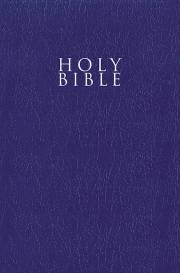 NIV Gift & Award Bible (Comfort Print)-Blue Leather-Look | SHOPtheWORD