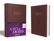 NRSV Gift & Award Bible (Comfort Print)-Burgundy Leather-Look | SHOPtheWORD