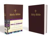 NRSV Pew & Worship Bible (Comfort Print)-Burgundy Hardcover | SHOPtheWORD