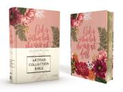 NIV Artisan Collection Bible (Comfort Print)-Pink Floral Cloth Over Board | SHOPtheWORD
