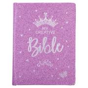 ESV My Creative Bible For Girls-Purple Glitter Cloth Hardcover | SHOPtheWORD