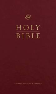 ESV Pew Bible-Burgundy Hardcover | SHOPtheWORD