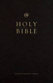 ESV Premium Pew And Worship Bible-Black Hardcover | SHOPtheWORD