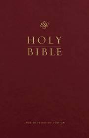 ESV Premium Pew And Worship Bible-Burgundy Hardcover | SHOPtheWORD