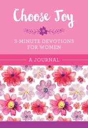 Choose Joy: 3-Minute Devotions For Women Journal by Barbour | SHOPtheWORD