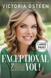 Exceptional You! Large Print by Victoria Osteen | SHOPtheWORD