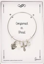 Bracelet-Confirmation-Bangle-Silver (Carded) | SHOPtheWORD