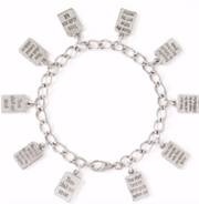 Bracelet-10 Commandments-8" Chain | SHOPtheWORD