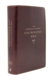 KJV Charles F. Stanley Life Principles Bible (2nd Edition) (Comfort Print)-Burgundy Leathersoft Indexed | SHOPtheWORD